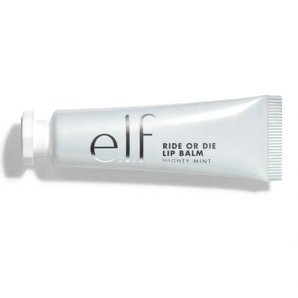 e.l.f. Ride or Die Lip Balm Sheer Finish Mighty Mint 0.42 Oz (Discontinued)